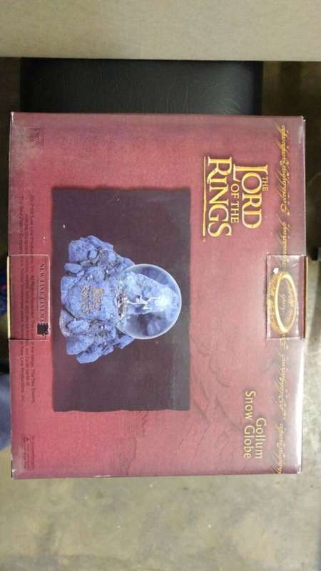Gollum snow globe