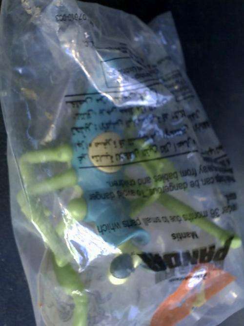 MANTIS. KUNG FU PANDA. McDONALDS TOY. STILL SEALED.