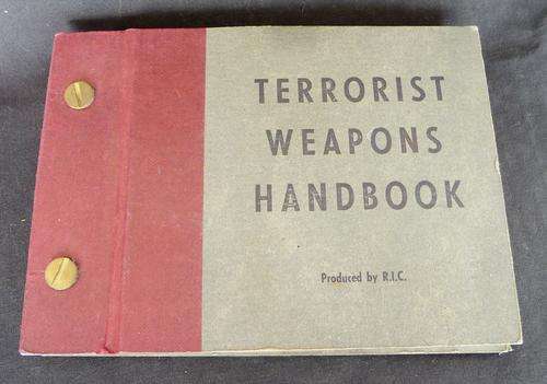 ORIGINAL TERRORIST WEAPONS HANDBOOK - RHODESIAN INTELLIGENCE CORP - ***R1 START*** NO RESERVE!!!