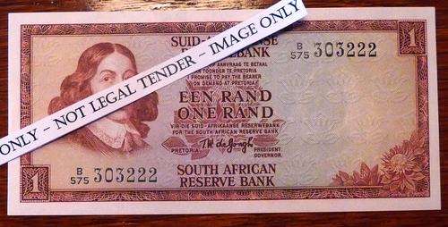 SUID-AFRIKAANSE RESERWEBANK - EEN RAND - UNCIRCULATED ***R1 START*** NO RESERVE!!!