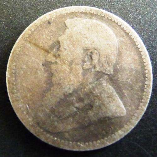 ZAR SILVER 6 PENCE PAUL KRUGER COIN * 1894* ***R1 START*** NO RESERVE!!!