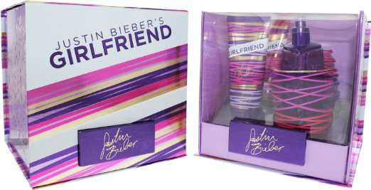 JUSTIN BIEBER'S GIRLFRIEND GIFT SET ***AMAZING VALUE*** HUGE DISCOUNT + FREE SHIPPING***