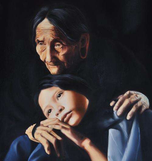 Original Oil On Canvas - Exotic, beautiful, fantastic attention to detail.