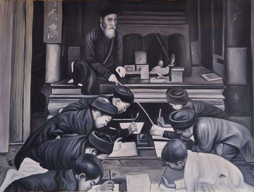Original Oil On Canvas - Exotic, beautiful, fantastic attention to detail.