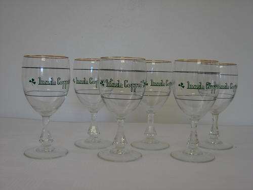 6 x Irish Coffee Glasses!