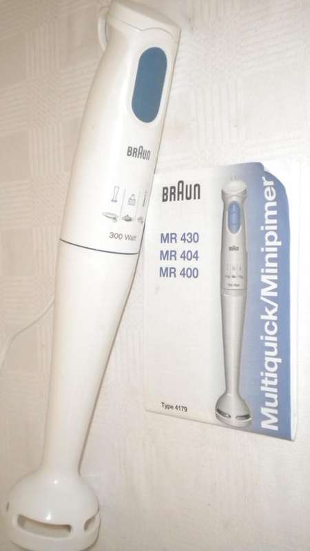 BRAUN MR400 MULTIQUICK HANDMIXER!!