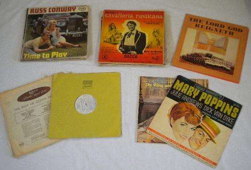SET #2 - MIX LOT LP's - 33 1/3 LONG PLAYING RECORDS!!