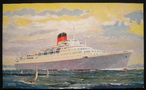 POSTCARD - R.M.S. "WINDSOR CASTLE" (UNUSED)!!