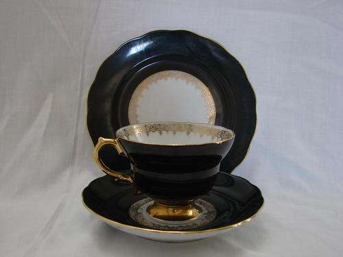 "WESTMINSTER CHINA" TEA CUP, SAUCER AND SIDE PLATE