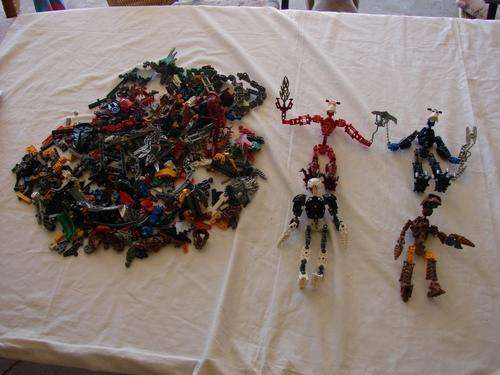 Large collection Bionicle Lego