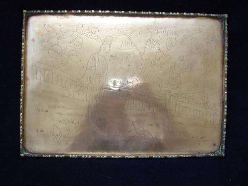 BRASS ORIENTAL TRAY !!!!