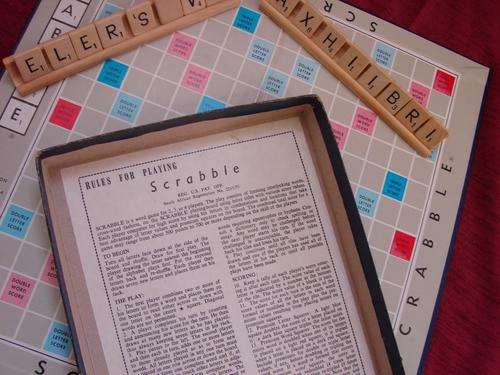 SCRABBLE BOARD GAME !!!