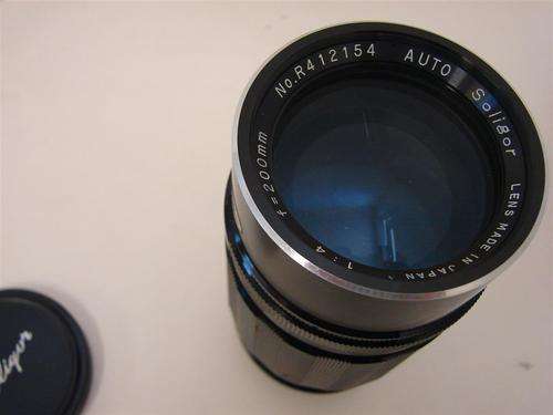 SOLIGOR CAMERA LENS 200M - TO FIT PENTAX
