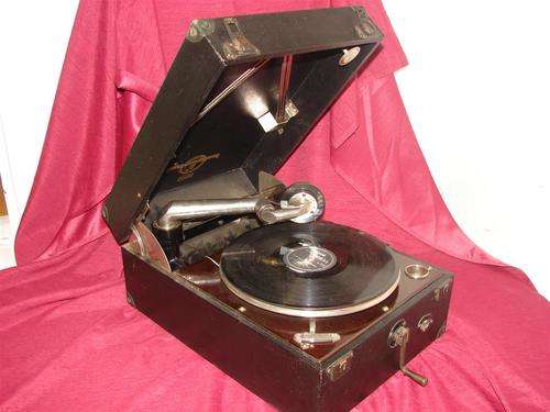 VINTAGE WIND-UP "COLUMBIA"  GRAMOPHONE !!! Record Player