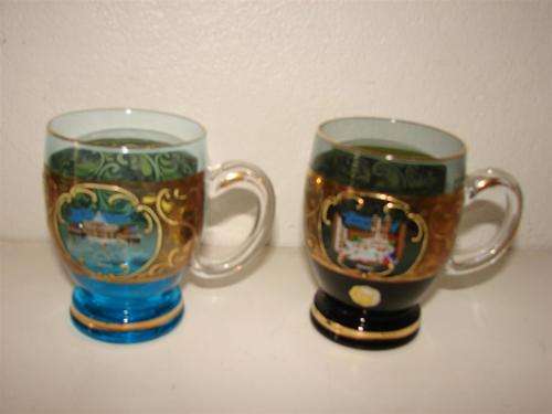 2 X VENETIAN BEER MUGS