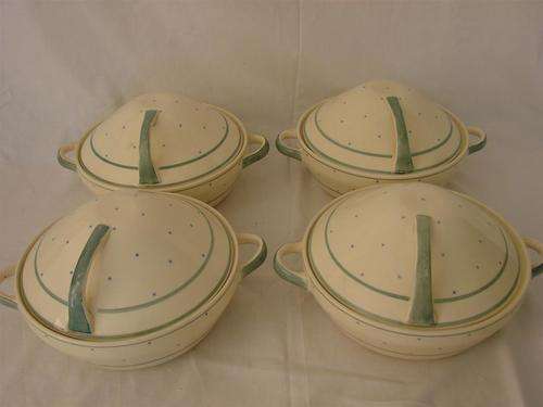 Susie Cooper Casserole Dishes with lids - 4 available