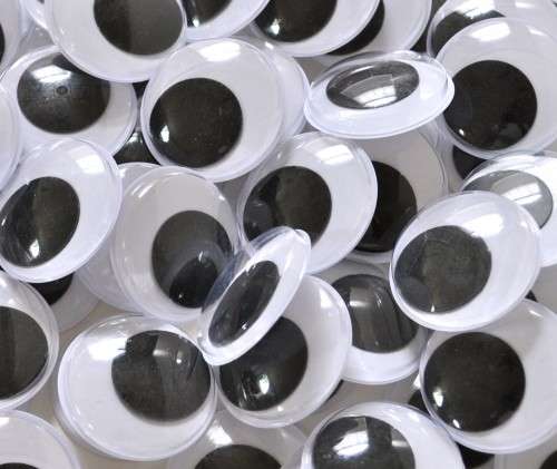 Googly Eyes Large - Assorted Sizes - 6PC - Basic - Dala