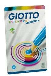 GIOTTO STILNOVO ACQUARELL 36 pcs Metal Case Pencils