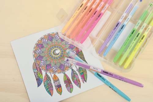 Kaiser Colour - Pastel Gel Pens 12pk