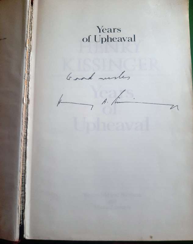 Henry Kissinger - Years of Upheaval by Henry Kissinger