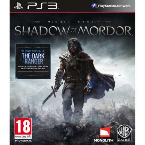 PS3 Shadow Of Mordor