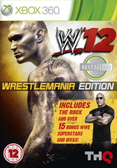 WWE 2012 WRESTLEMANIA EDITION (XBOX360)