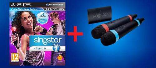 PS3 SINGSTAR+DANCE MIC COMBO