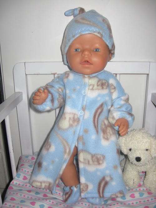 Baby born dolls clothes - Dressing gown