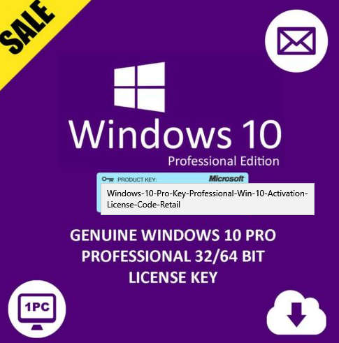Win 10 PRO Win10 Windows 10 PRO 32/64 bit licence activation key