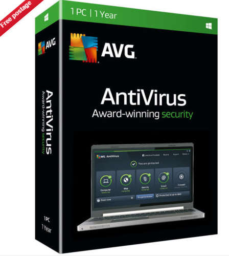 AVG internet security antivirus 2019 licence and download 1 device 1 year