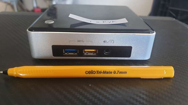 Intel NUC i5 RYK 5250U 1.6ghz + 1.6ghz 5th gen mini pc 256gb SSD 8gb ram