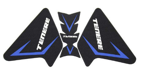 Yamaha XT1200 super tenere 3 piece tank pad set blue