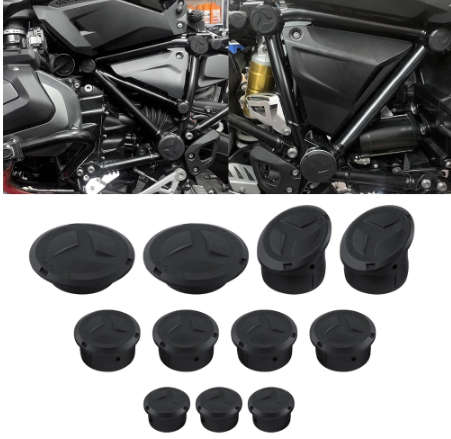 Bmw R1200GS GS1200 GS LC R1250GS frame plug kit 11 piece