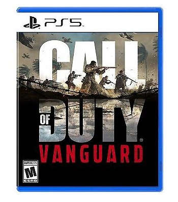 PS5 game disc Call of duty Vanguard new sealed