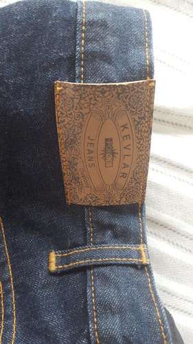 Kevlar motorcycle jeans blue size 38 NEW imported with tag