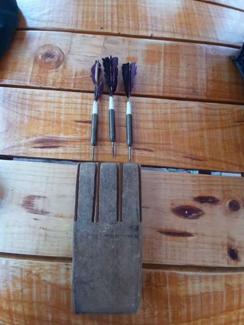 Set of vintage darts