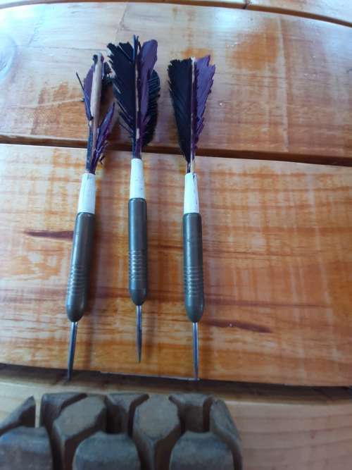 Set of vintage darts