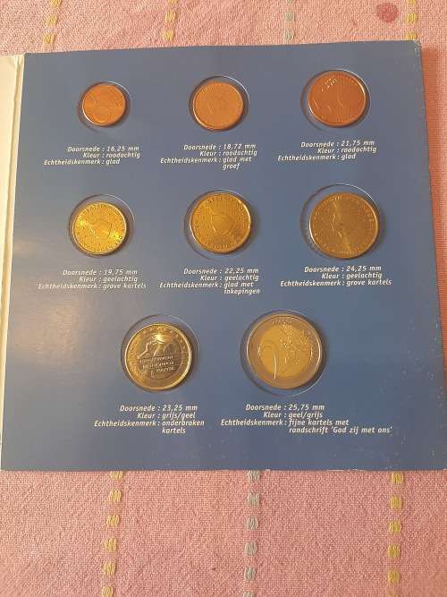 proof coin set. een eerste kennismaking  euro. booklet