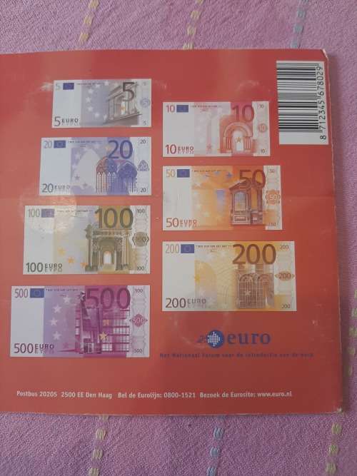 proof coin set. een eerste kennismaking  euro. booklet