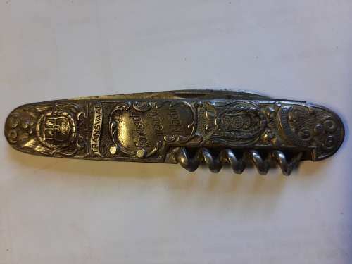 Historical kruger and DeWet knife