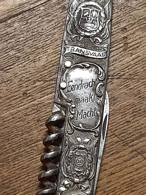 Historical kruger and DeWet knife