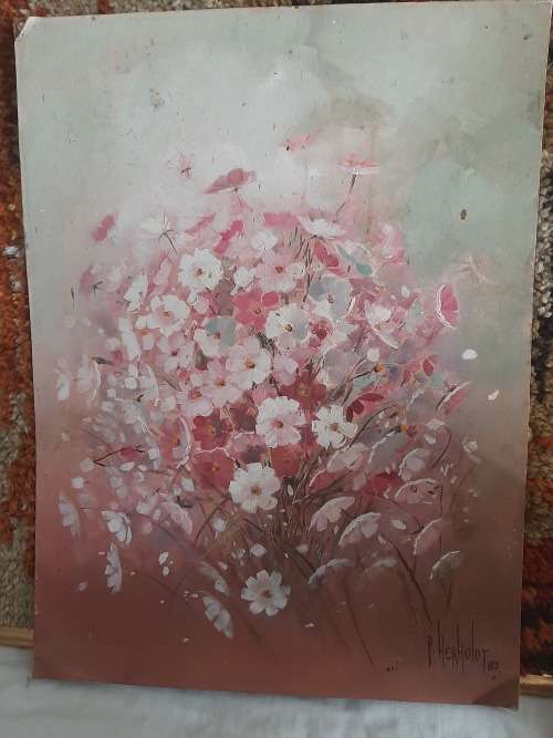 Painting by P Herholdt 1983