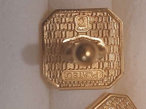 Bokomo Gold Plated cufflinks