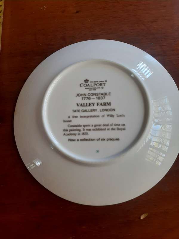Coal poart China (Plate)  John Constable art