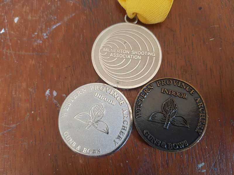 3 times x sport shooting medals