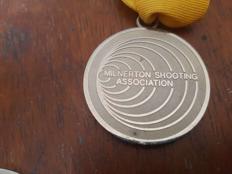 3 times x sport shooting medals