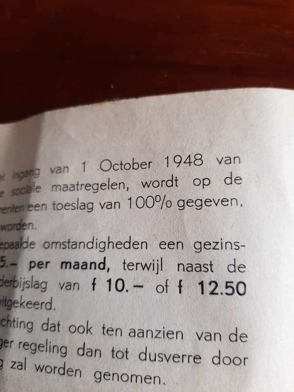 Wetgewing blad 1948 Raad van Haarlem