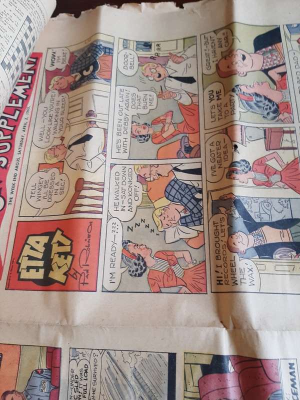1 x Cape August news paper 1960