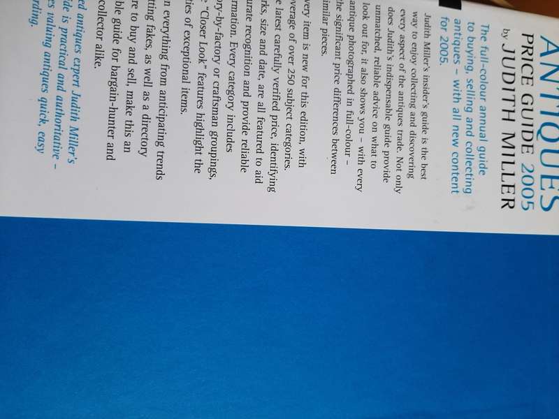 Antiques price guide book 2005
