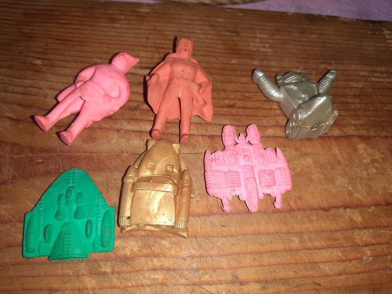 Erasers, Space and Batman